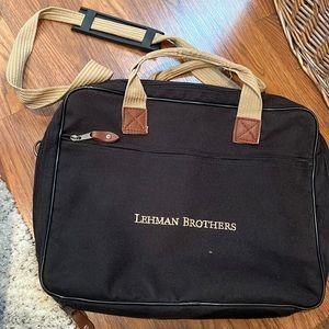 Authentic Lehman Brothers briefcase
